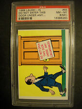 1968 LAUGH IN CARD #65 TOPPS  GRADED PSA 8 (MC) picture