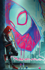 MILES MORALES: SPIDER-MAN #3 UNKNOWN COMICS IVAN TAO EXCLUSIVE VIRGIN GRAFFITI W picture