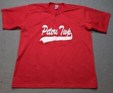 Vintage Peter's 7 Up Baseball Jersey Adult Size XL Soda Advertisement Red picture