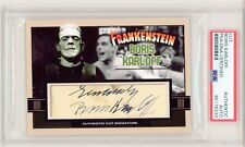 Boris Karloff ~ Signed Autographed Frankenstein Custom Trading Card ~ PSA DNA picture
