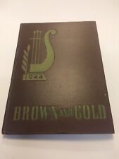 Vintage 1944 Brown And Gold Western Michigan College Kalamazoo Michigan Yearbook picture