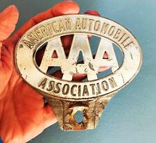 Vintage AAA  Michigan Automobile Club License Plate Topper.  picture