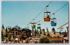 1955 Disneyland Anaheim CA Skyway Ride Fantasyland Postcard D106 Unused picture