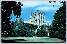 Poughkeepsie NY New York Postcard Library Vassar College Castle Style Inspired picture