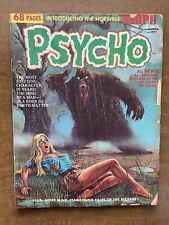 Psycho #2 March 1971 Magazine Skywald Vintage Horror Marv Wolfman Sexy Cover picture