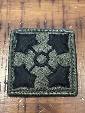 US ARMY 4TH ID FOURTH INFANTRY DIVISION PATCH VETERAN IVY IV FT CARSON OD GREEN picture