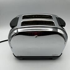 Sunbeam Toast Logic Chrome Toaster #3806 Tested Vintage Deco MCM Look TESTED picture