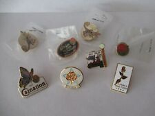 ROSE PARADE PIN LOT Tournament of Roses Lapel Hat pins Logo 1980's 1990's picture