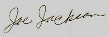 RARE “Medal of Honor” Joe M. Jackson Signed 3X5 Card JG Autographs COA picture