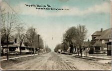 Postcard North Main Street in Kendallville, Indiana picture