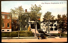 Vintage Postcard 1918 City Hospital, Binghamton, New York (NY) picture