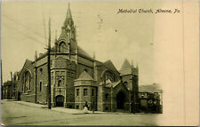 Altoona PA Pennsylvania - Methodist Church - Postcard - 1916 picture