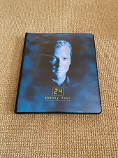 24 TV Show Seasons 1 and 2 Trading Cards Binder, 2003 Comic Images picture