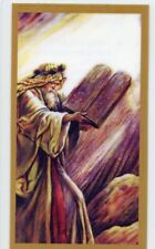 The Ten Commandments U - Laminated Holy Cards. QUANTITY 25 CARDS picture
