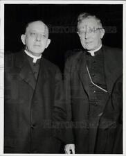 1951 Press Photo Most Reverend W.J. Nold with James Francis Cardinal McIntyre picture