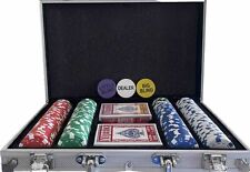 Poker Chip 200 Piece Set with Aluminum Case NEW Cards 11.5 Gram Casino picture