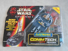 SEALED MOC 1998 HASBRO STAR WARS EPISODE 1 ELECTRONIC COMMTECH FIGURE READER picture