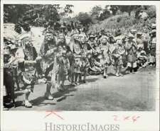 1965 Press Photo Natives Perform the 'Dance of Conquest' in Guatemala picture
