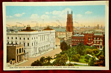 Lafayette Square Post Office 1920 Postcard New Orleans La American Art picture