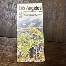 GREATER LOS ANGELES, CALIFORNIA By Unique Media Map Information Guide 1983 picture