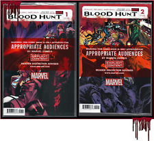 BLOOD HUNT RED BAND #1 2 POLY-BAG 1ST PRINT SET EXPLICIT CONTENT MARVEL NM picture