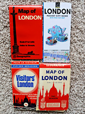 4 vtg london maps picture