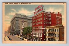 Wilmington, DE-Delaware, Hotel Darling Advertising Antique, Vintage Postcard picture