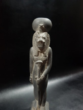Old-fashioned Sekhmet Wearing the Sun Disk and holding the stick picture