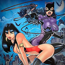 Catwoman Vampirella MINT Dixon Balent McCarthy Bad Girls Crossover 1997 TPB DC picture