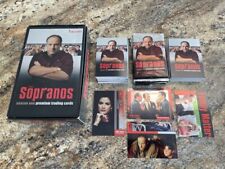 THE SOPRANOS SEASON 1 TRADING CARDS BOX 1 Full Set + Extras 7 Unopened Packs NEW picture