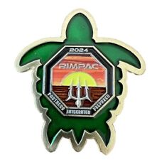 RIMPAC 2024 Hawaiian Honu Turtle Challenge Coin picture