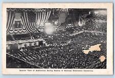 Denver Colorado Postcard View Of Auditorium National Democratic Convention c1910 picture