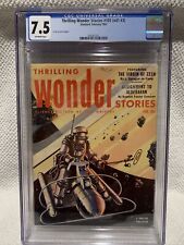 Thrilling Wonder Stories 102 CGC 7.5 picture