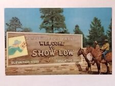 Show Low Arizona Greetings Postcard picture
