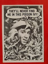 Rare 1965 Topps Gilligan's Island They'll Never Find Me In This Poison Ivy #45 picture