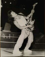 Eddie Van Halen, 1986 At LA Forum, Original Type 1 Photo, 7x9 inches. picture