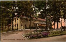 1935. HOTEL NORLINA, NORLINA, NC. HAND COLORED. POSTCARD. MM20 picture