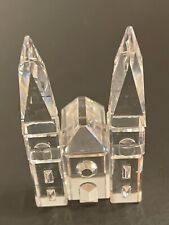 SWAROVSKI Silver Crystal City Cathedral Building 7474 NR 000 021 W/BOX picture
