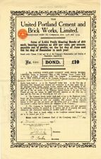 United Portland Cement and Brick Works, Limited - 10 - Foreign Bonds picture