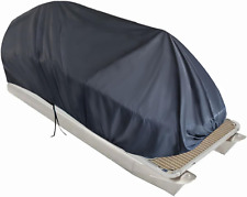 Pontoon Boat Cover Heavy Duty Trailerable Boats Cover with Storage Bag Buckle St picture