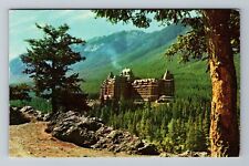 Banff-Alberta, Banff Springs Hotel, Bow Valley, Vintage Postcard picture
