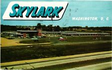Skylark Motel Washington DC 125 Sound Proof Rooms Vintage Postcard Posted 1958 picture