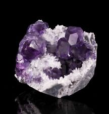 Purple “Tanzanite” Fluorite on Quartz Xia Yang Mine, China picture
