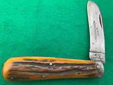 💯1768-1880 GEORGE BUTLER & CO BIG STAG FARMERS TRAPPER RARE knife picture