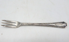 Vintage The Roosevelt Hotel New Orleans Restaurant Silver Plated Cocktail Fork picture