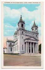 Richmond Virginia c1920's Cathedral of The Sacred Heart, Laurel Street Church picture