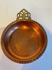 BEAUTIFUL COPPER AND BRASS BOWL TRAY picture