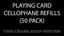 Playing Card Cellophane Refills (50 Units)  picture