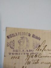 Nicole Florio Satto (1902-1903) Sellaio Toritto, Bari, Italy (signed) Signor.... picture