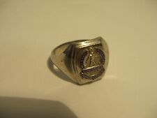 Vintage Master Technician Chrysler Corp. 10 Year member sterling ring, 13 picture